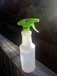 spray bottle